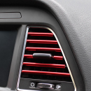 Dekorativni rubovi za ventilaciju u autu - crvena