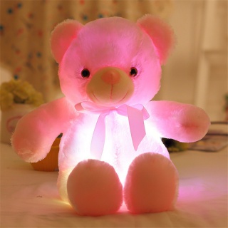 Svjetleći medvjedić - ružičasti