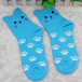 Mačje čarape - plave