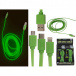 Zeleni USB podatkovni kabel