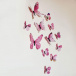 Set svjetlećih leptira - roza