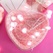LED rasvjetni lanac - roza srca