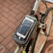 Torbica za bicikl za Smartphone - crna