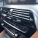 Dekorativna unutrašnjost za ventilaciju u autu - srebrna