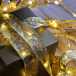 Svjetleća božićna traka 5 m - zlatna