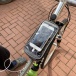 Torbica za bicikl za Smartphone - crna